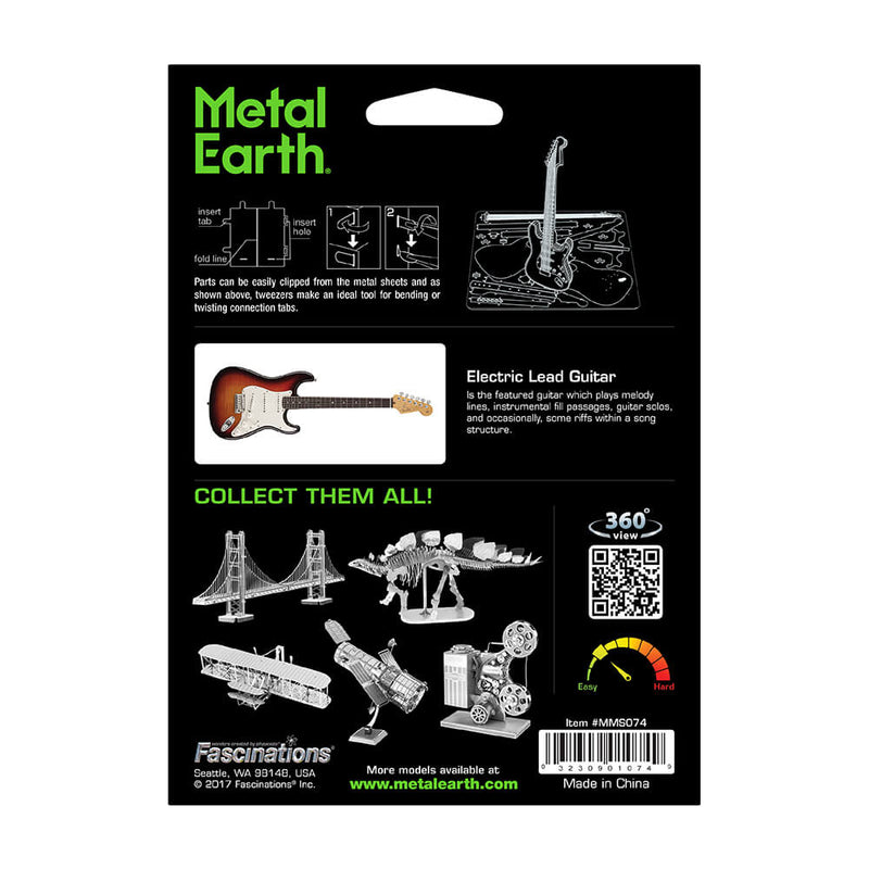 Metal Earth Lead Guitar (1φ)