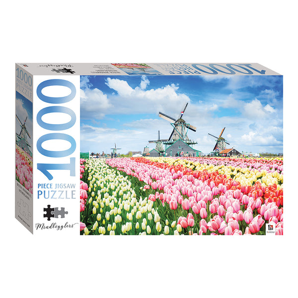 Hinkler Dutch Windmills, Holland, Netherlands Παζλ 1000 τεμαχίων