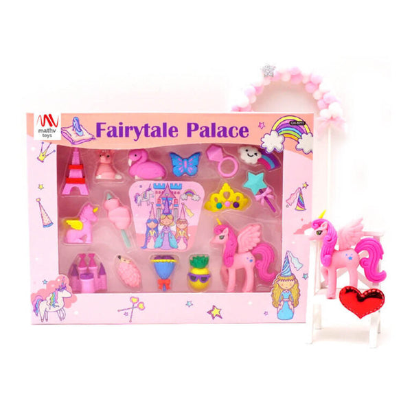 Σχολικό Σετ Με Γόμες - Fairytale Palace