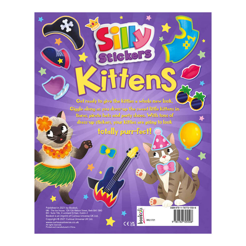 Hinkler Βιβλίο με αυτοκόλλητα Silly Stickers: Kittens