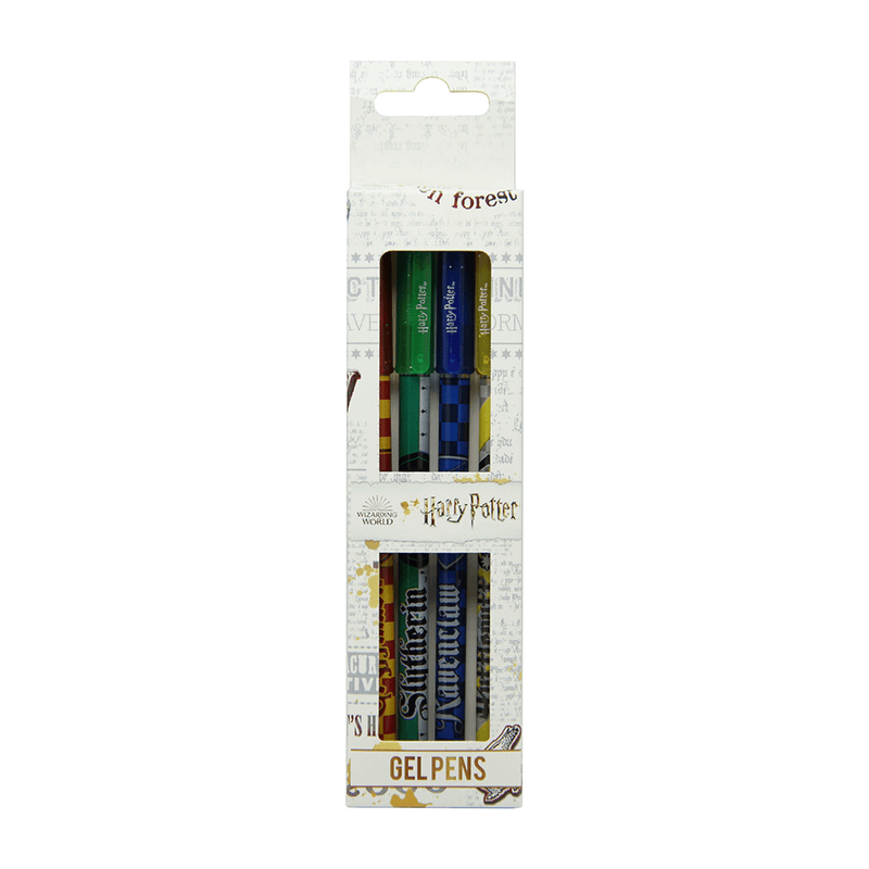 BlueSky Harry Potter 4 Gel Pen Set in Window Box