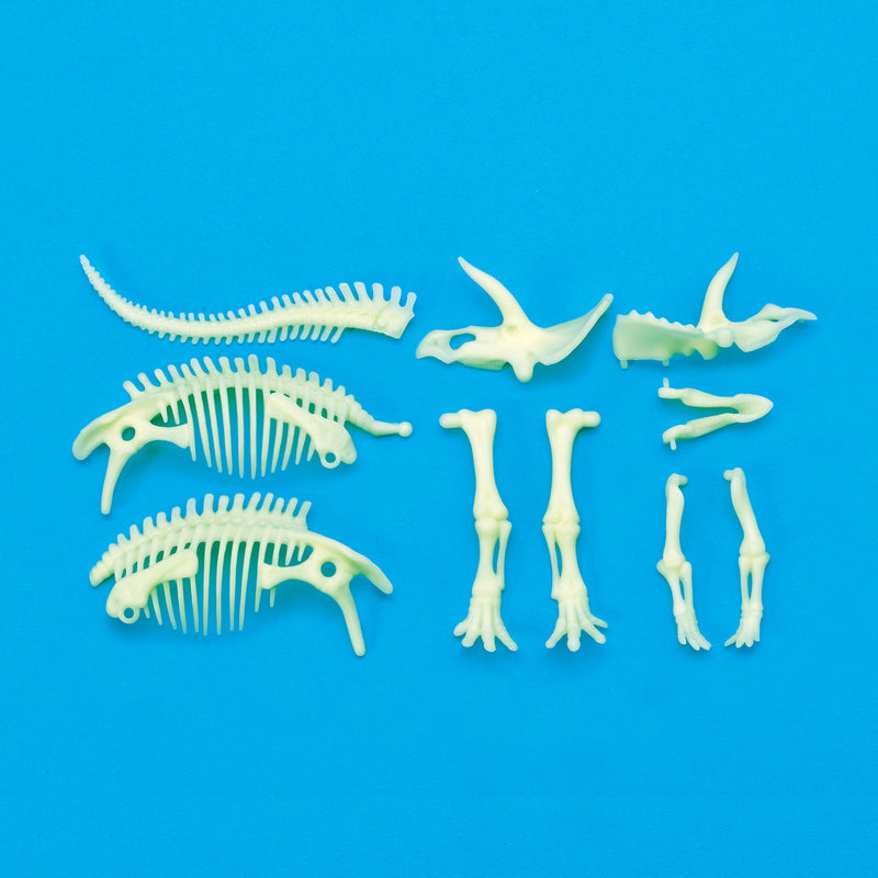 Brainstorm Toys Κατασκευή Σκελετού Τρικεράτοπα που Φωσφορίζει (SX.20.250.0100)