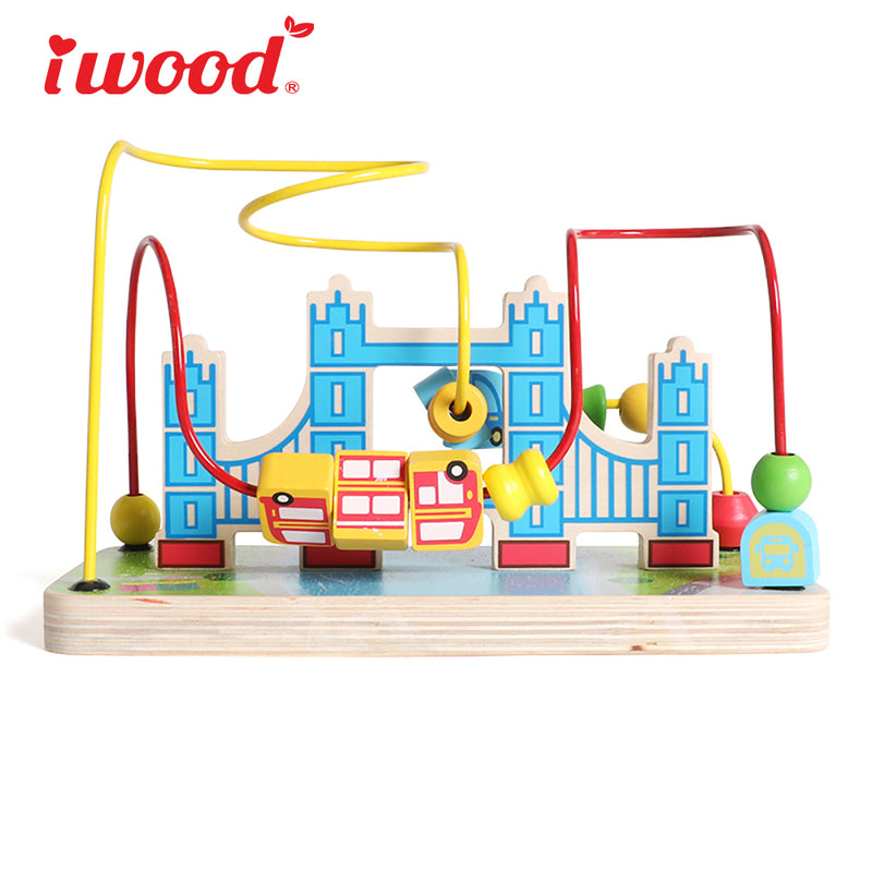 iwood Ξύλινο Παιχνίδι Δραστηριοτήτων Προγραφής London Bridge