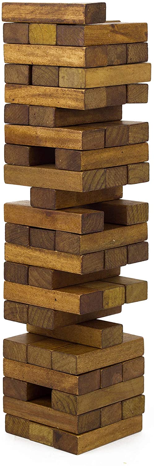 Professor Puzzle Toppling Tower- Πύργος ισορροπίας με τουβλάκια (Jenga)