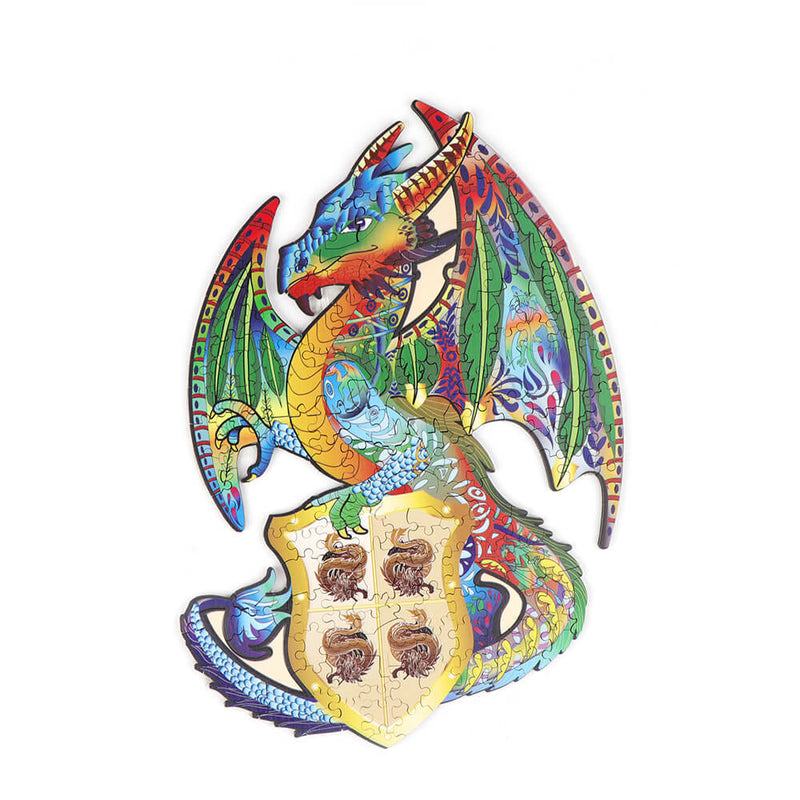 Wooden Jigsaw Puzzle – Dragon