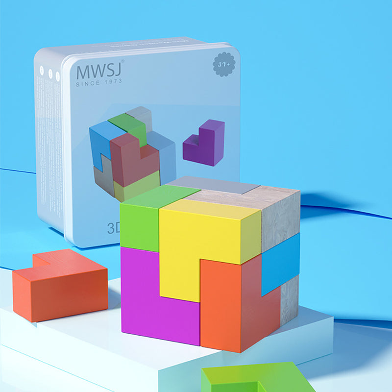 MWSJ 3D Cube Blocks